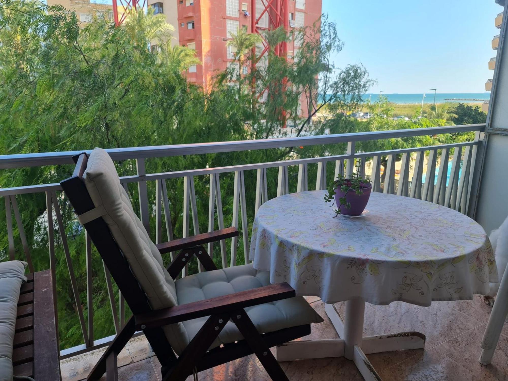 Bonito Apartamento Con Vistas Al Mar Playa Pobla de Farnals Exterior foto